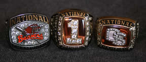 John Wallace's Championship Rings